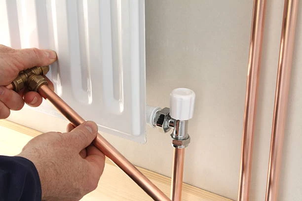 conexiones de cobre a PEX