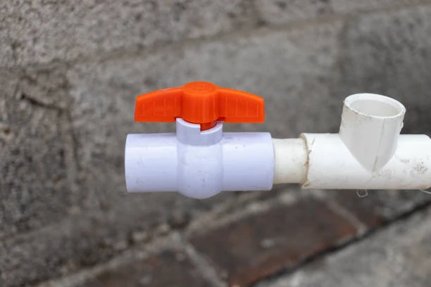 válvula de agua de PVC