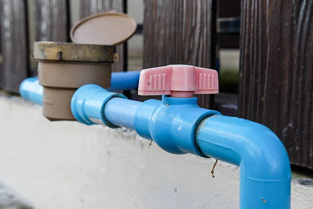 válvula de agua de PVC