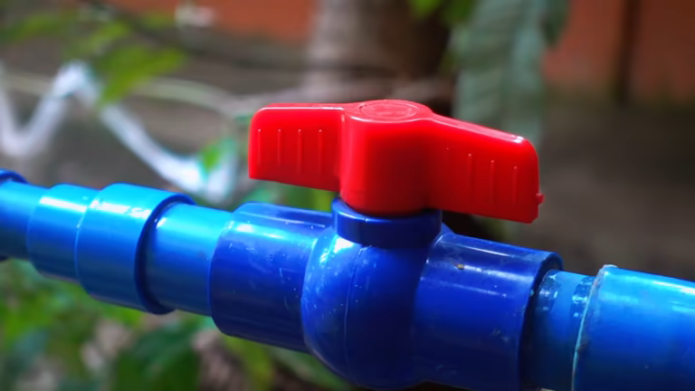 válvula de agua de PVC